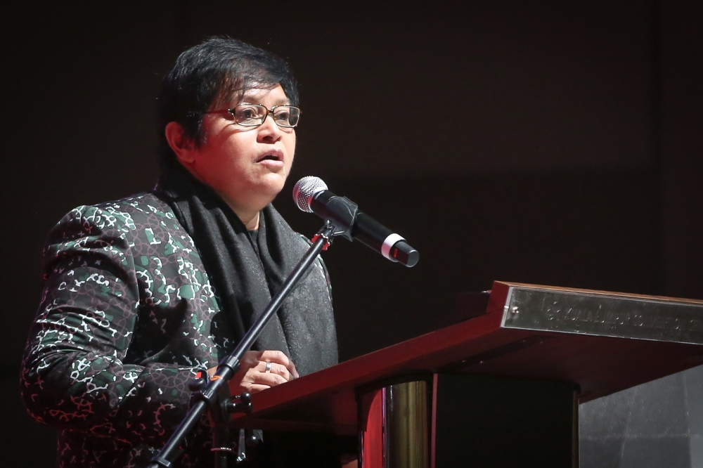 Minister in the Prime Minister’s Department (Law and Institutional Reform) Datuk Seri Azalina Othman Said said the proposed Anti-Bullying Tribunal Bill will focus on establishing a clear definition of bullying to ensure effective action. — Picture by Yusof Mat Isa