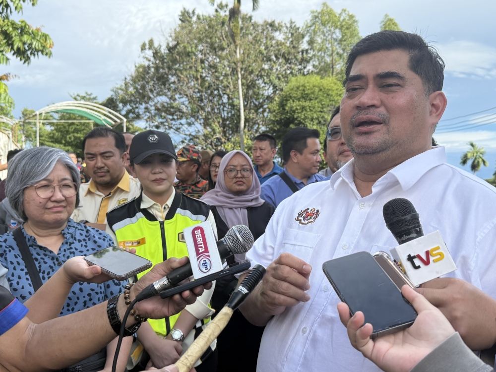 Shahelmey, who is also state minister of works, said repair works are underway and expected to be completed within five to seven days. — The Borneo Post pic