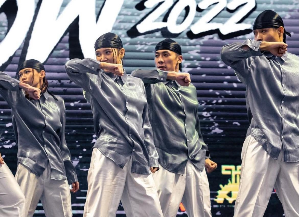 Street dancer Carmen CL and the crew lighting up the stage with a dynamic performance. — Photo courtesy of Carmen