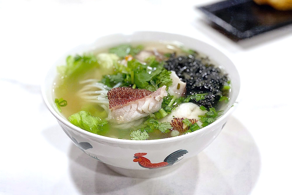 Singaporeans might soon be able to savour Leopard Coral Grouper Mi Xian Soup at Hai Kah Lang’s first Singapore branch in Funan Mall. — Picture by CK Lim