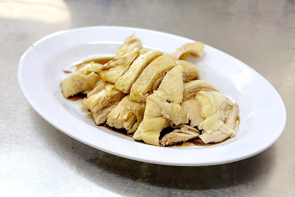 Poached chicken with silky smooth skin. — Picture by CK Lim