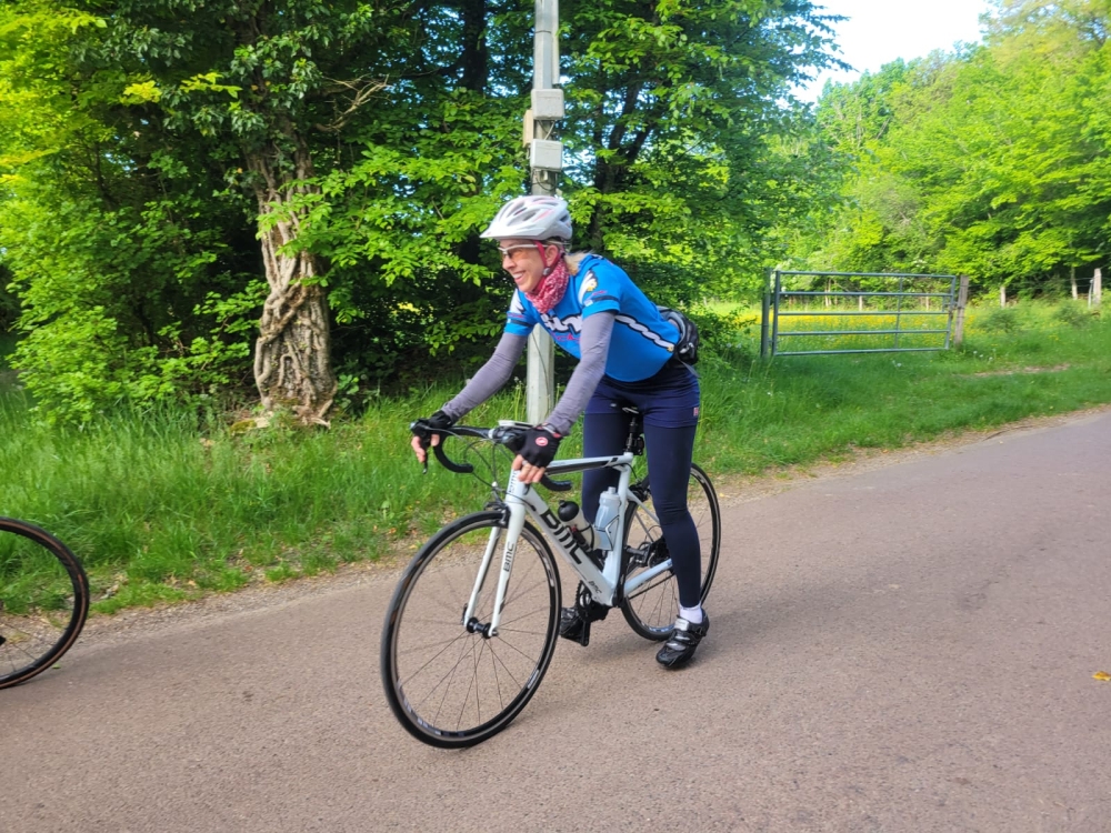 The writer went out on a cycle trip with her friends... it's not all fun and games though.