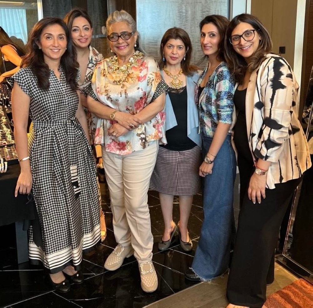 LuxuriAsia founder Sherina Mahtani-Binwani (left) has previously curated fashion exhibitions, featuring pieces from some of India’s finest fashion designers like Pallavi Jaikishan and Radhika Naik. — Picture courtesy of Sherina Mahtani-Binwani