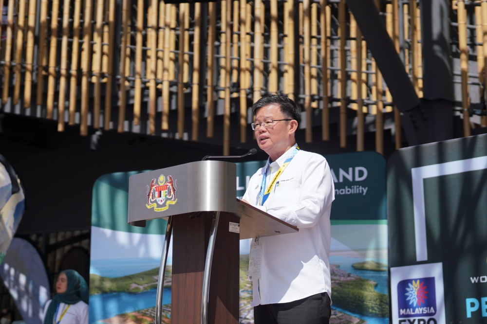 Penang Chief Minister Chow Kon Yeow attends the official launch of Penang Week at the Malaysia Pavilion of the World Expo 2025 in Osaka. — Picture courtesy of the Penang Chief Minister’s Office