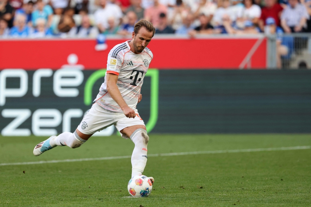 Just over two years since moving to Bayern Munich, in-form striker Harry Kane can set yet another record in Friday’s home clash with Werder Bremen. — AFP pic
