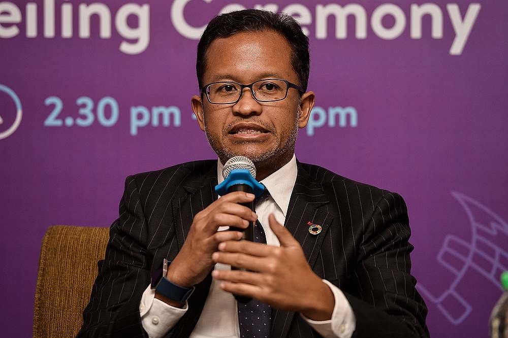 Consultant public health physician Dr Feisul Idzwan Mustapha warns that if the high prevalence of NCDs remains unaddressed, it will have a twofold impact on the healthcare system. — Picture by Miera Zulyana