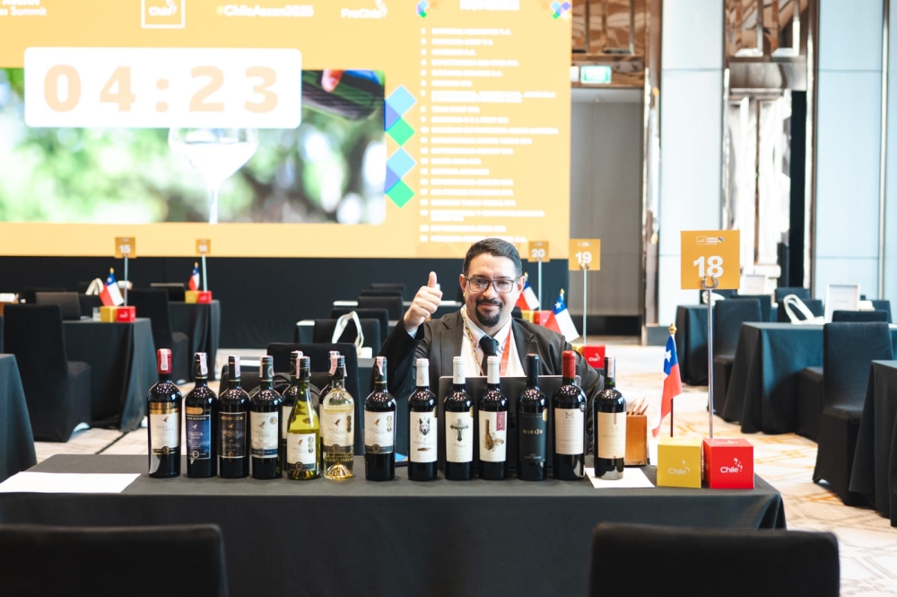 Wine is also among Chile’s top exports to Malaysia.