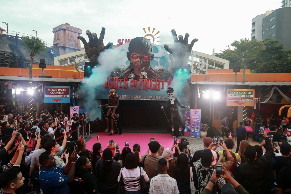 The iconic ‘Nights of Fright’ returns for its 11th edition, running every Friday to Sunday from September 26 to November 2. — Picture by Sayuti Zainuddin