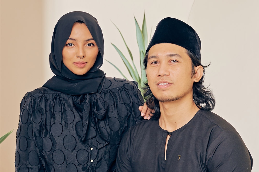 Mushroom Lah’s founders: married couple Aisya Jabaruddin and Akmal Ali. — Picture courtesy of Mushroom Lah
