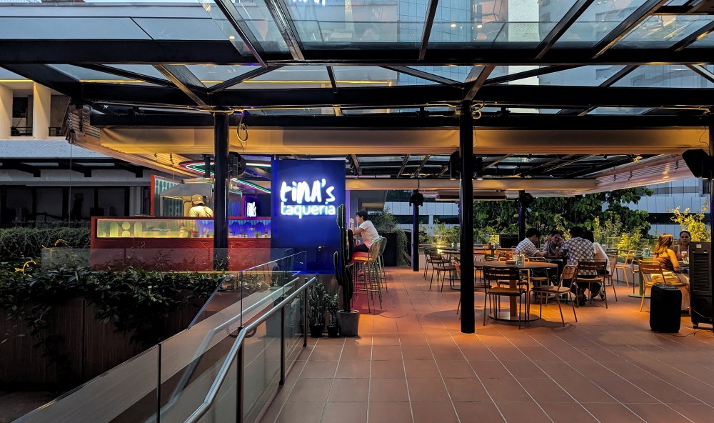 The front of Tina's Taqueria from Block D. — Picture by Ethan Lau