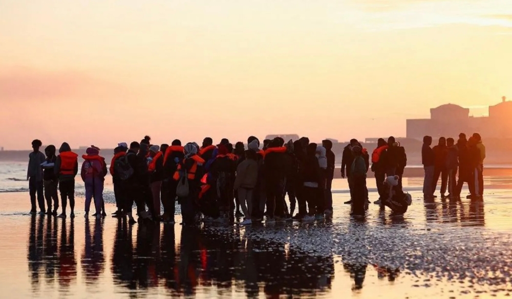 Since January, a record 32,000 migrants have arrived in Britain by crossing the Channel in small boats.