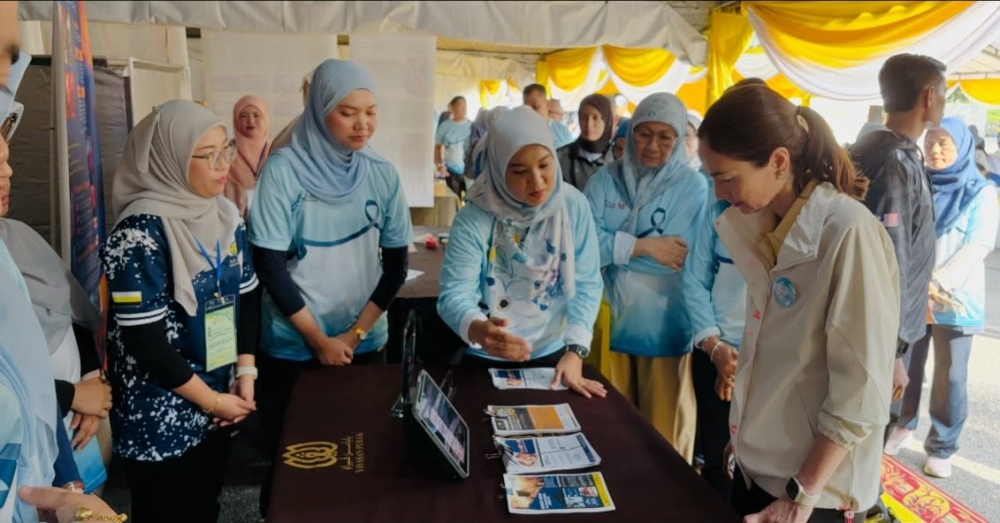Raja Permaisuri of Perak Tuanku Zara Salim is seen attending the Perak 2025 Autism Care Programme today. — Picture via Facebook