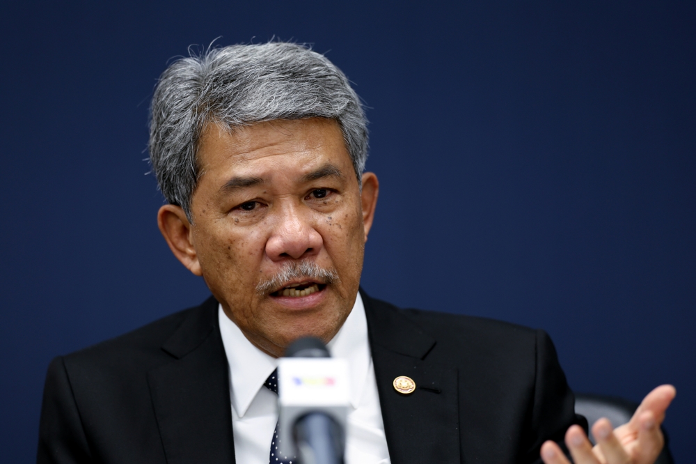 Foreign Minister Datuk Seri Mohamad Hasan reiterated Malaysia’s commitment to support the Palestinian people through any measure, including the New York Declaration. — Bernama pic