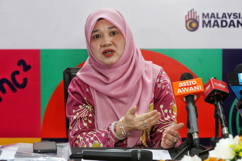Minister of Education Fadhlina Sidek said school safety is among the key areas that will be prioritised by the Ministry of Education. — Picture by Choo Choy May