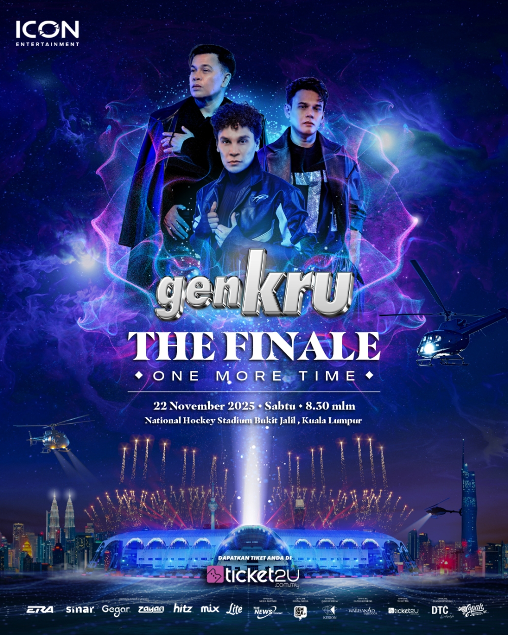 KRU promises fans a bigger and bolder concert at the GenKRU The Finale: One More Time concert.— Picture courtesy of Icon Entertainment