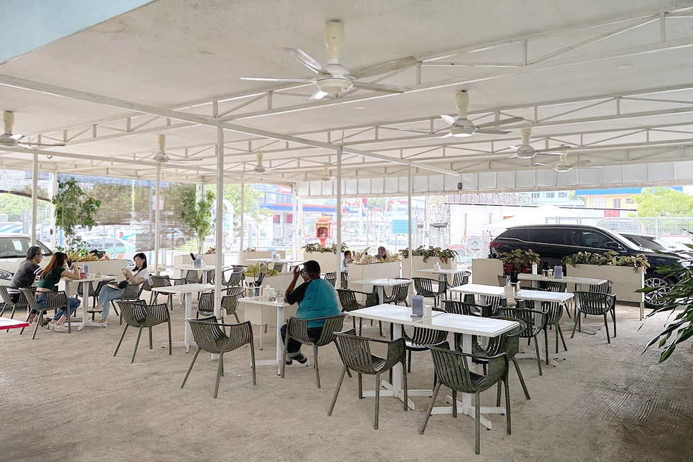 There is extra seating and parking available outside. — Picture by CK Lim