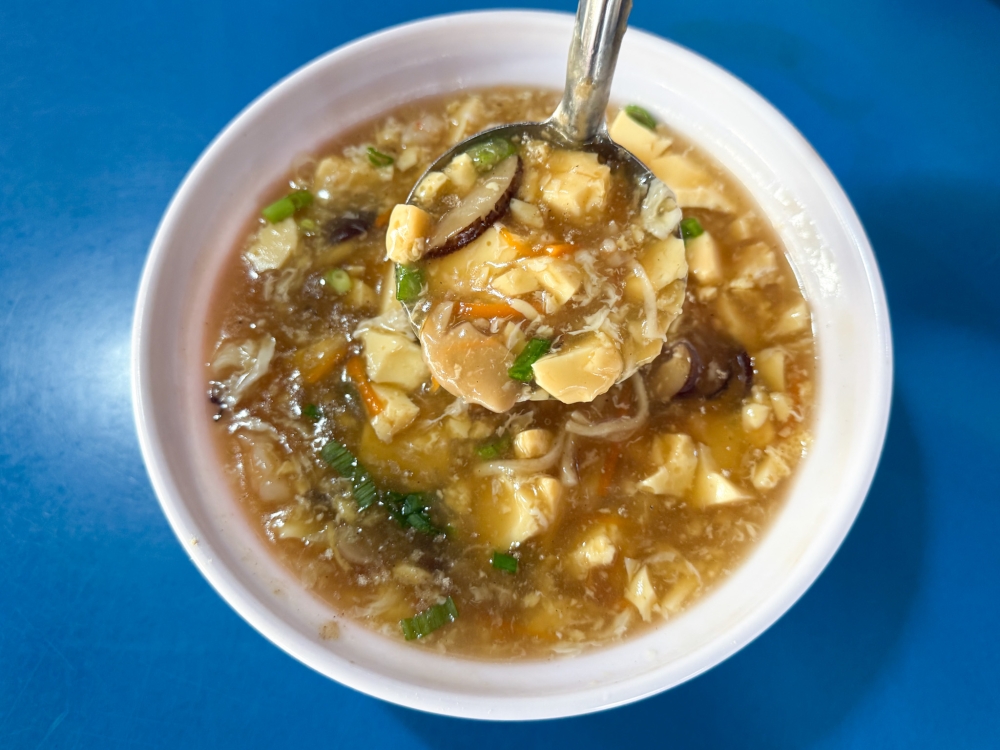 Tofu Kang is silky comfort with wobbly beancurd and vegetables. — Picture by Lee Khang Yi
