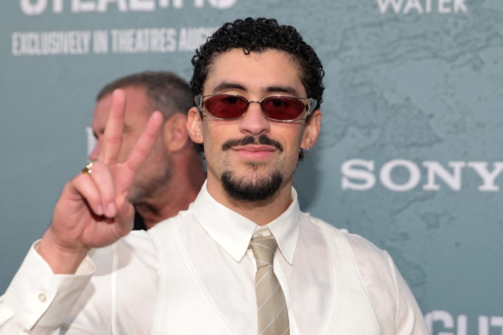 The Grammy-winning Puerto Rican rapper had already sparked right-wing ire after saying he would skip the United States during his upcoming world tour due to fears of immigration raids at his concerts. — AFP pic