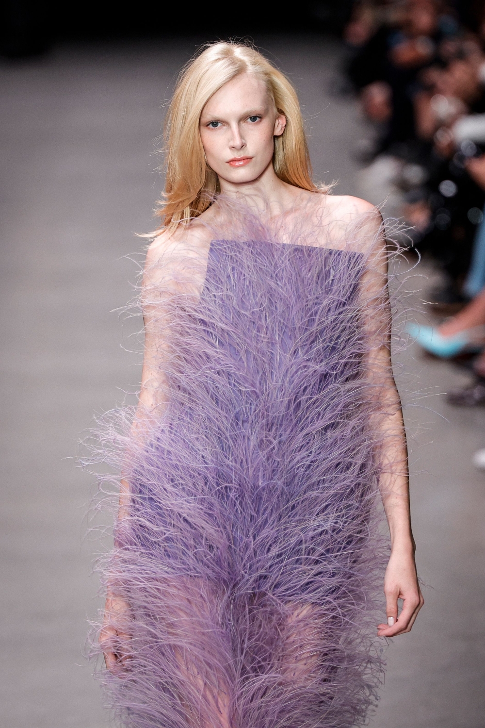 A model presents a creation by Stella McCartney for the Women Ready-to-wear Spring-Summer 2026 collection as part of the Paris Fashion Week September 30, 2025. — AFP pic