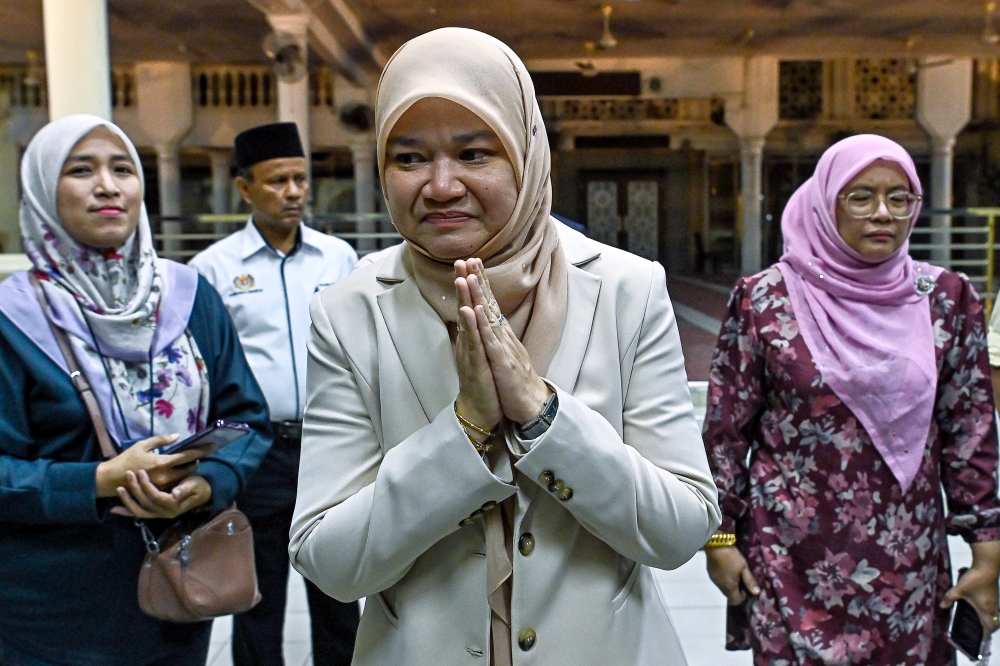 In a Facebook post today, Education Minister Fadhlina Sidek said the ministry is committed to ensuring that the investigation proceeds smoothly, while advising the public not to speculate about the incident. — Bernama pic 