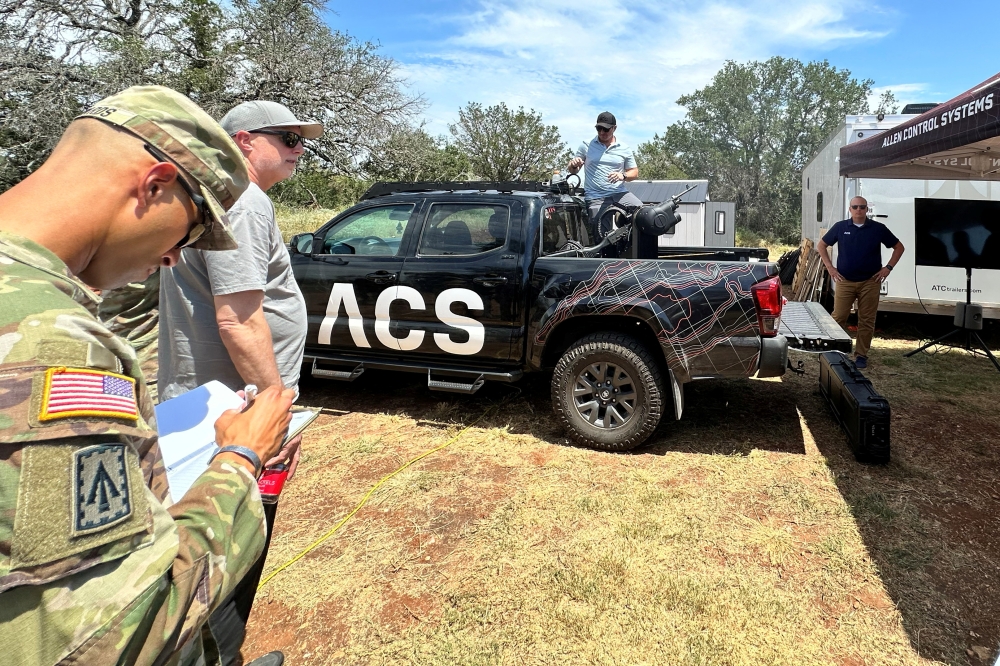 The company is selling its AI-powered Bullfrog for around US$350,000 apiece. — Reuters pic