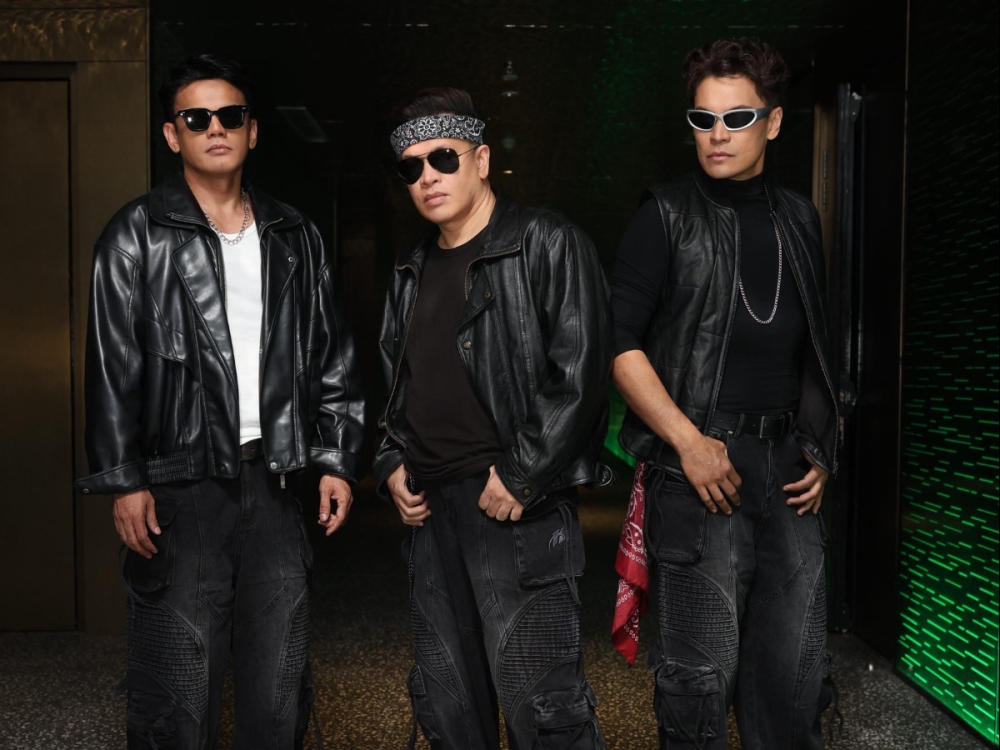 KRU is made up of brothers Datuk Norman Abdul Halim (middle), Datuk Yusry Abdul Halim (left) and Edry Abdul Halim (right). — Picture courtesy of Icon Entertainment