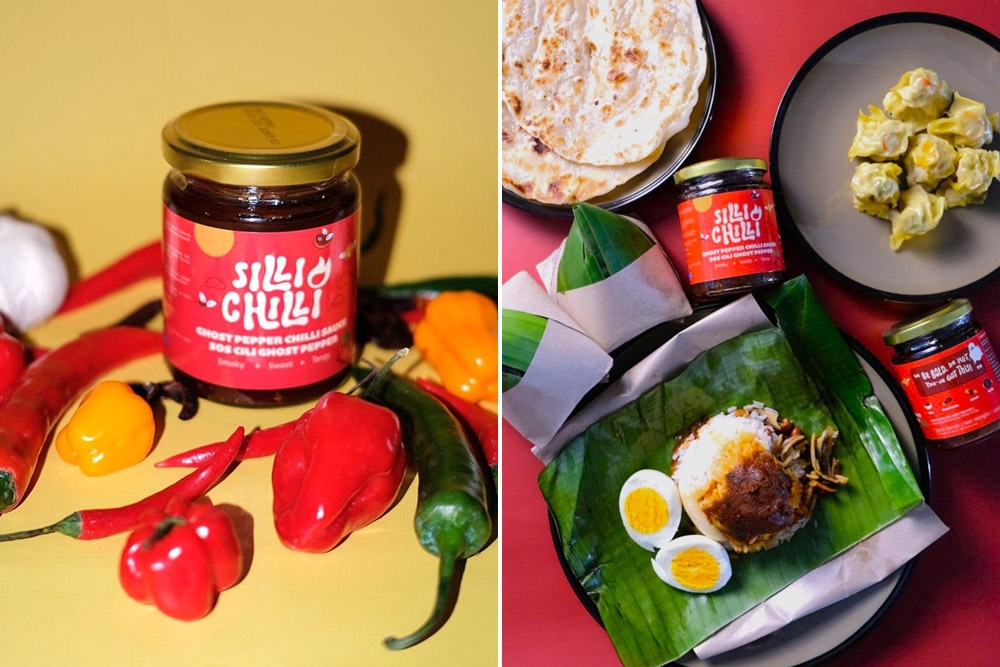 Silli Chilli is a Malaysian brand of family-made ghost pepper chilli sauces. — Picture courtesy of Silli Chilli