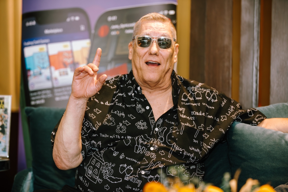 American comic book artist, writer and editor Bob Layton, best known for his work on Marvel Comics, meets the media in Petaling Jaya October 3, 2025. — Picture by Raymond Manuel