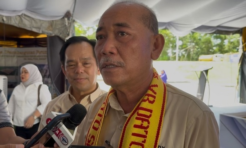 Ruddy Awah has been named the GRS candidate for Pitas in the coming Sabah state election and is confident he can double his voter majority this round. — Daily Express pic