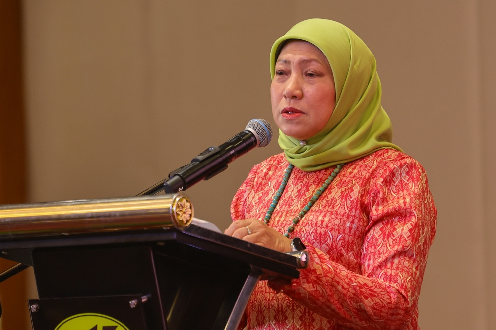 Women, Family and Community Development Minister Datuk Seri Nancy Shukri said several strategies had been enhanced under the plan, including expanding programmes to raise awareness among individuals, families and communities about senior citizens and ageing issues. — Bernama pic  
