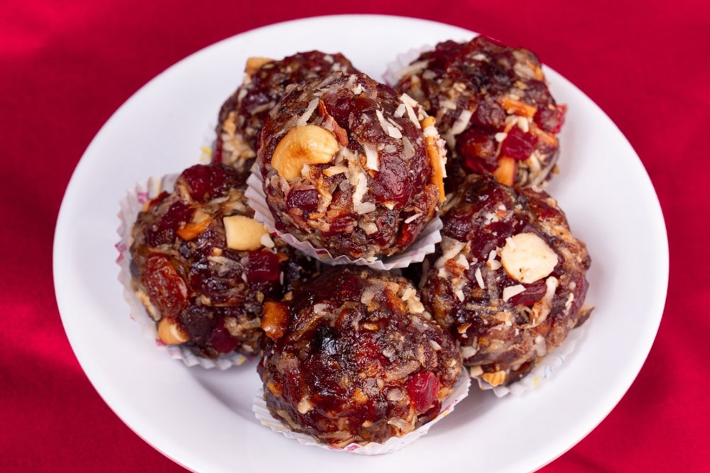 Dates Laddu at Sangeetha Veg. Restaurant. — Picture from Sangeetha Veg. Restaurant’s Facebook