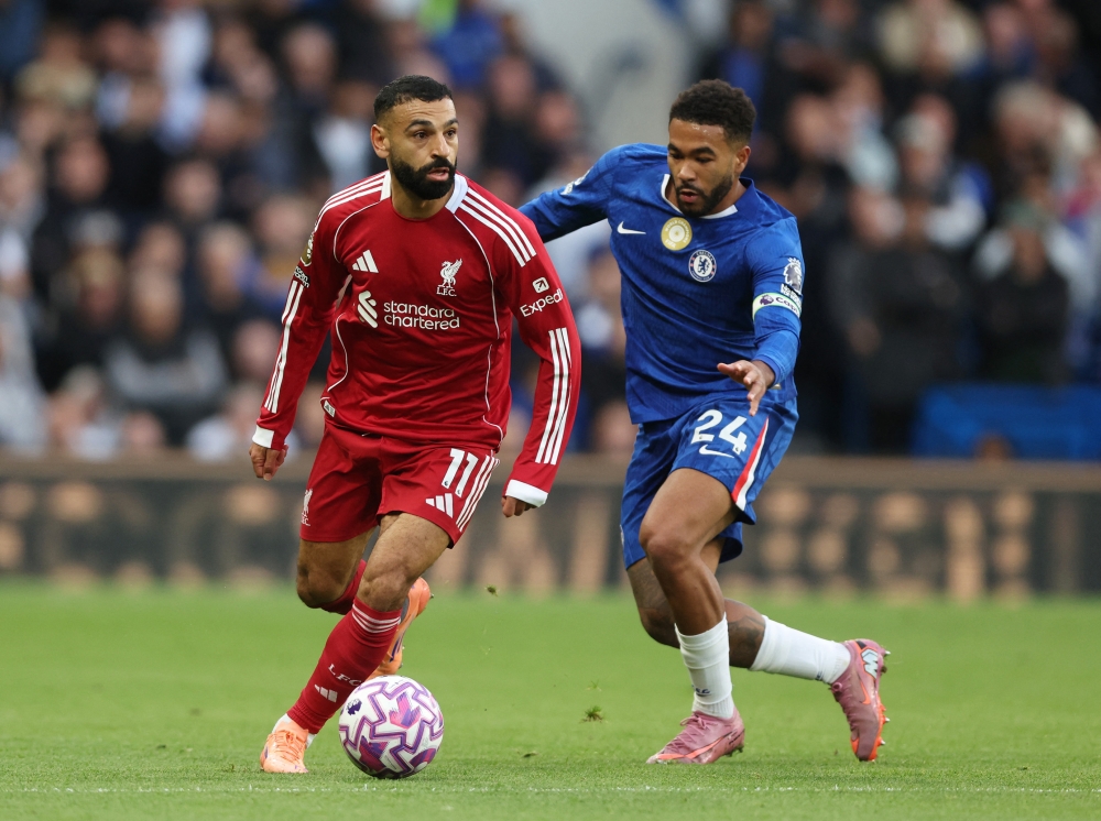 Mohamed Salah’s subdued performances have left fans questioning whether Liverpool’s ‘Egyptian King’ still reigns supreme after a string of lacklustre displays. — Reuters pic