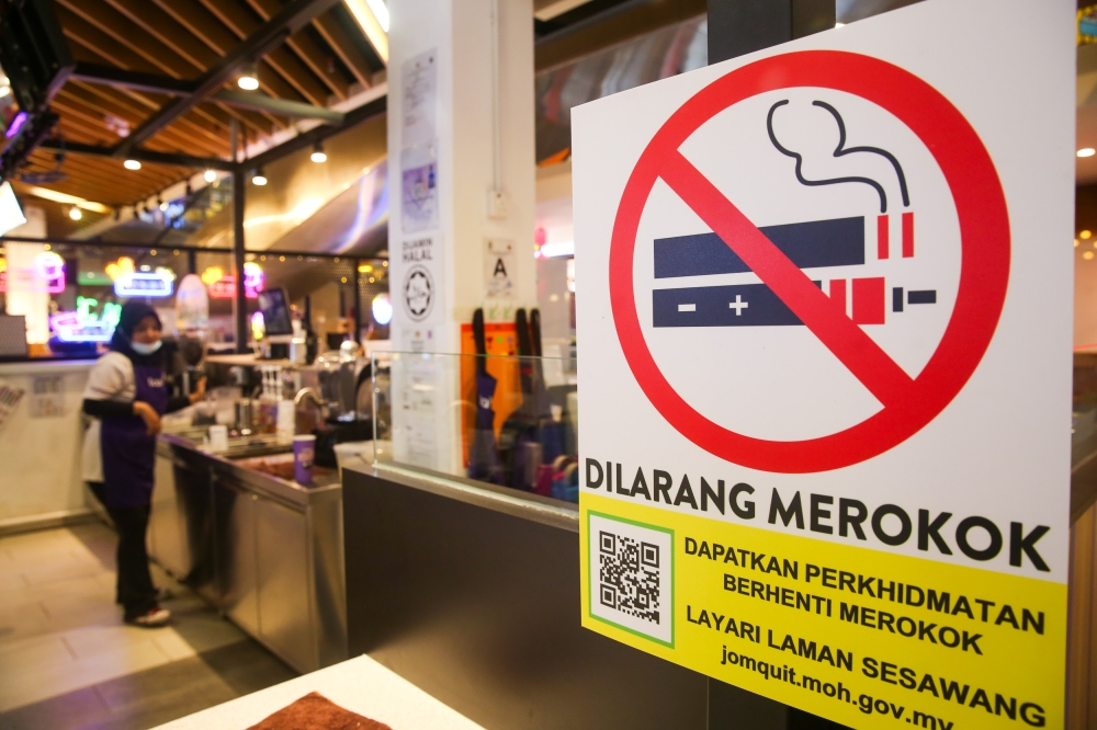 Malaysia might follow Singapore, Brunei, Laos in banning vapes to prevent wasting resources on dealing with vape-related diseases in future. — Picture by Choo Choy May
