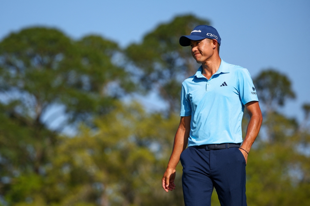 Collin Morikawa admitted today that rowdy US fans crossed a line at the Ryder Cup but said he was not to blame despite calling for ‘absolute chaos’. — Jared C. Tilton/Getty Images/AFP pic