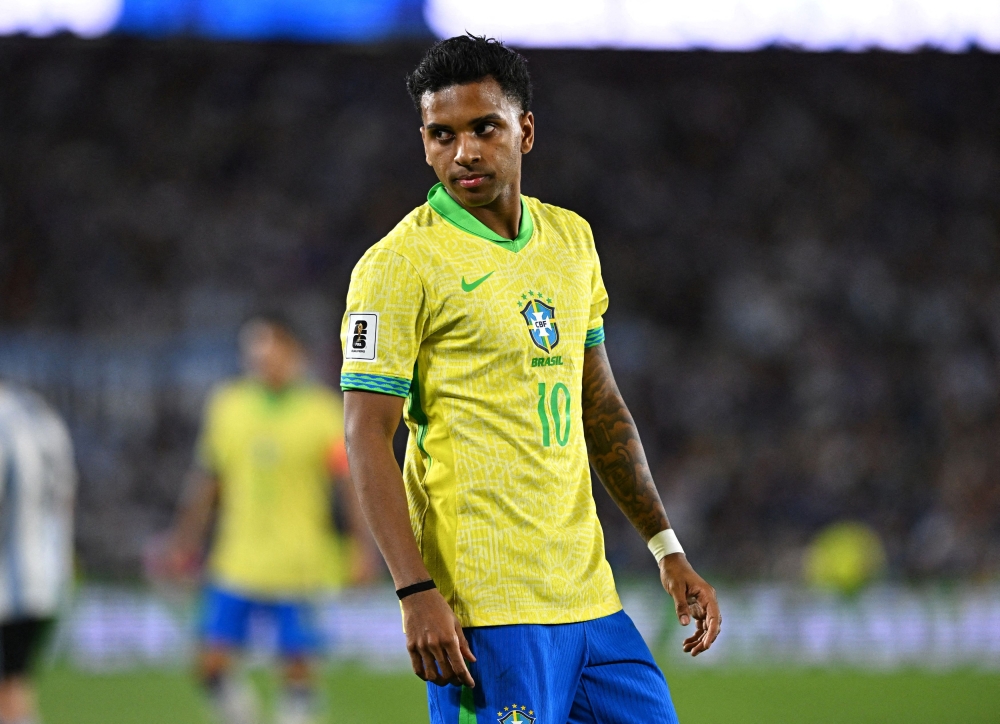 Real Madrid forward Rodrygo is eager to return to action for Brazil in their friendlies against South Korea and Japan after being overlooked for the last two squad selections. — Reuters pic