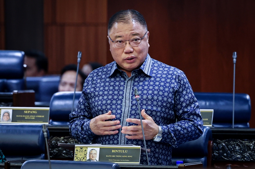 Tourism, Arts and Culture Minister Datuk Seri Tiong King Sing has admitted his mistake in organising the gala dinner in conjunction with the Global Travel Meet that sparked a controversy recently. — Bernama pic