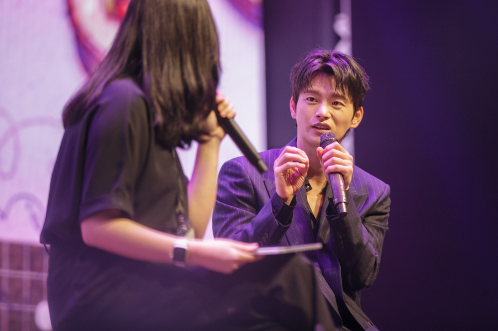 Seo In Guk said he hopes to take a photo in front of the Petronas Twin Towers and try roti canai during his first visit to Malaysia.— Picture by Raymond Manuel