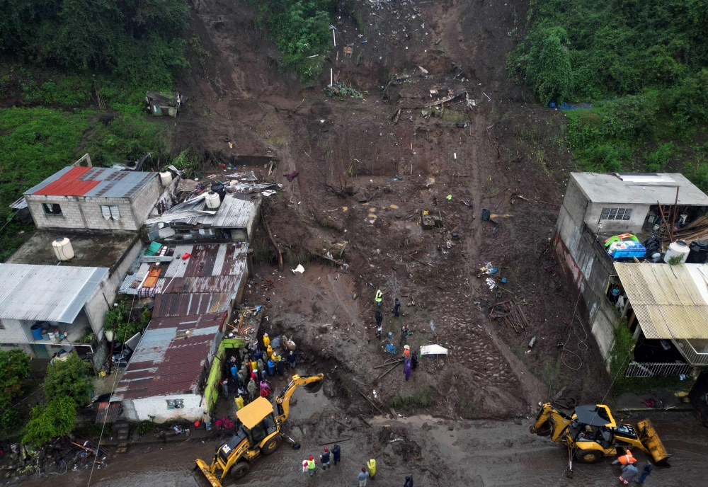The main disaster area has been Sierra Madre Oriental, a mountain range that runs parallel to the Gulf of Mexico coast. — AFP pic