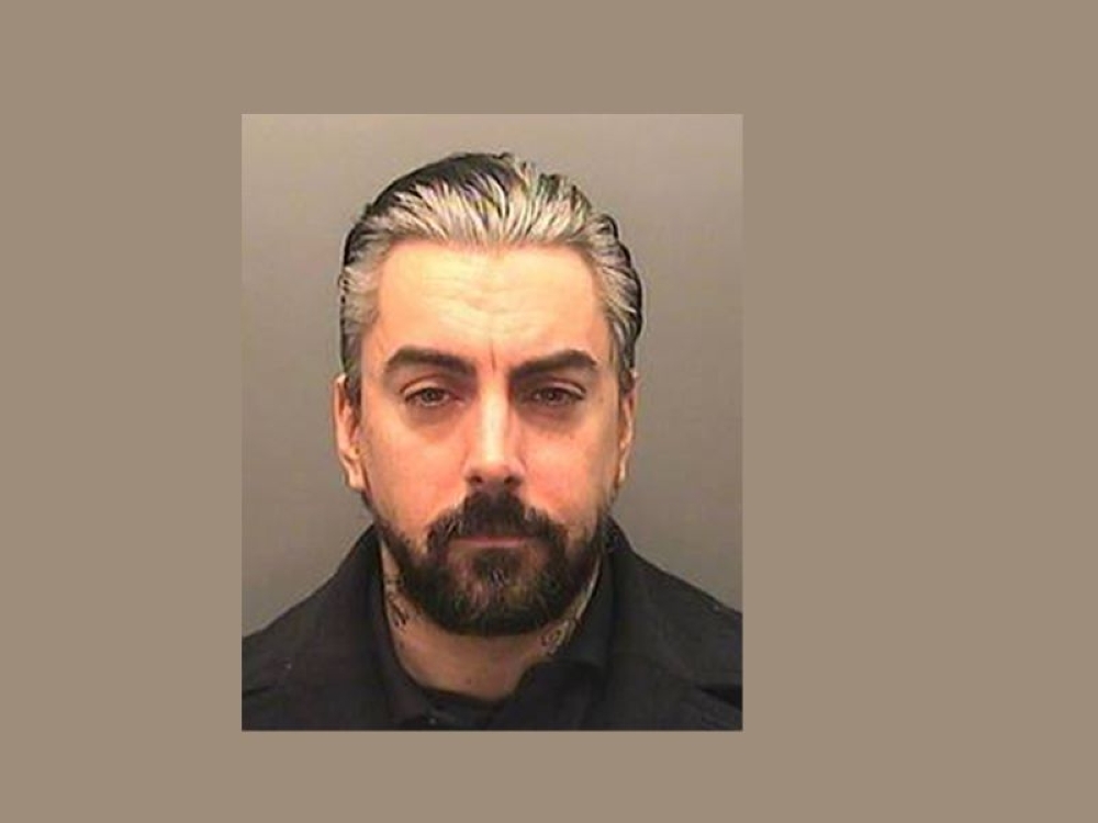British rocker Ian Watkins, convicted for a string of child sex abuses including attempting to rape a baby, died in a Wakefield prison in England on October 11, 2025. — Handout pic by South Wales Police/AFP