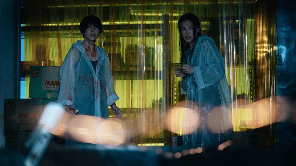 The two lead cast of Lee Sinje (left) as Chao Ching and Shu Qi (Right) as Wang Hui-chun. 