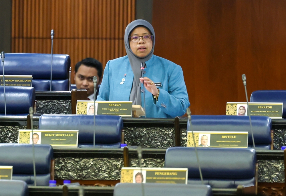 Deputy Housing and Local Government Minister Datuk Aiman Athirah Sabu said borrowers aged 18 to 25 accounted for over 15,000 approvals, followed by 26 to 30 years old with more than 31,000, 31 to 35 with 22,356, and 36 to 40 with 12,799. — Bernama pic 