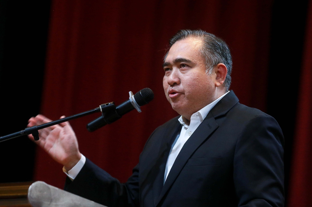 DAP secretary-general Anthony Loke at the Karpal Singh Law Scholarship awards ceremony. — Picture by Sayuti Zainudin