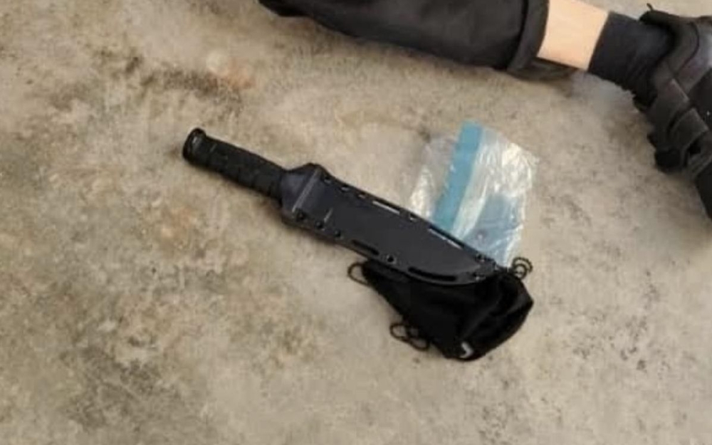 Police have recovered two sharp objects believed to have been used in the stabbing incident that claimed the life of a 16-year-old female student at a secondary school here this morning. — Picture by social media