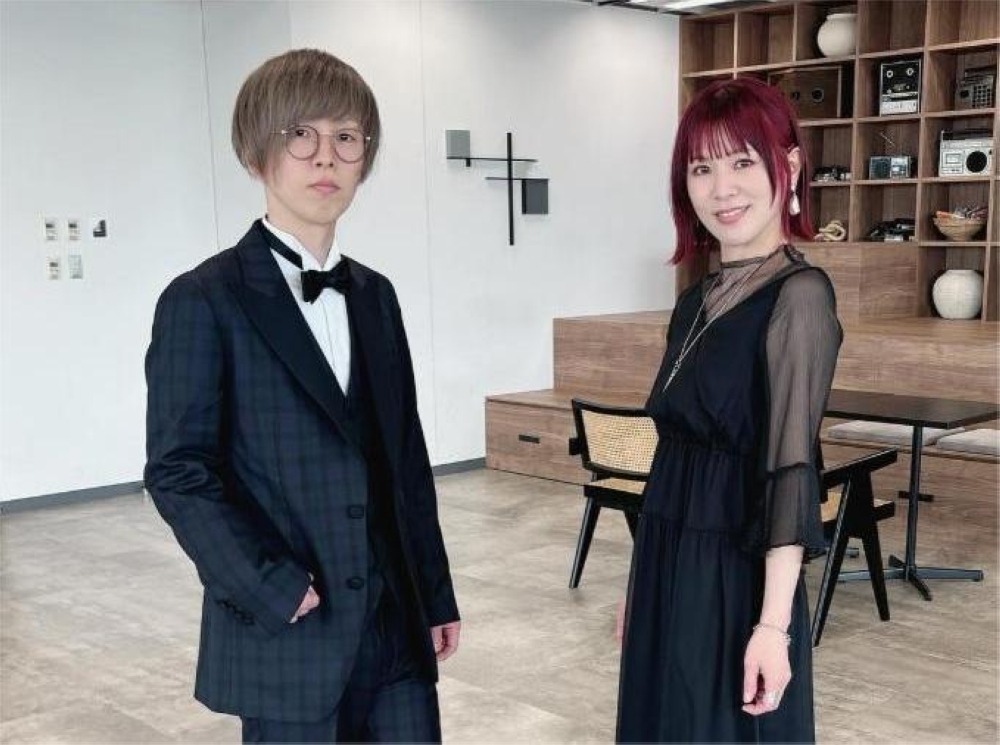 Japanese pop-rock duo nano.RIPE, consisting of vocalist Kimiko and guitarist Jun Sasaki, pose for a photo. — Picture via Instagram/nano.ripe