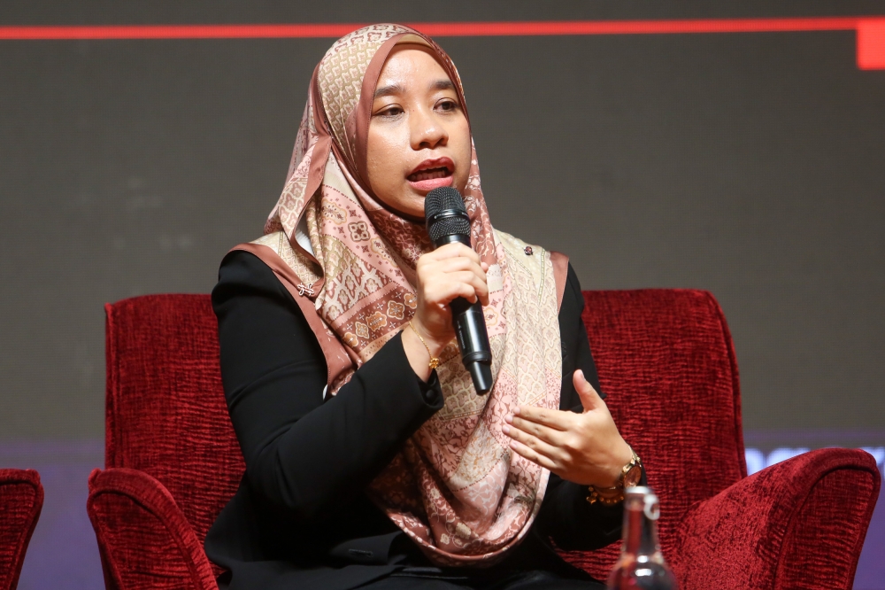 Nurul Ezzati Mohd Nasir, founder of social enterprise Teman Malaysia, said the service can provide companions who can ensure older people are ready for hospital appointments and have the necessary documents, and help take note of what doctors said. — Picture by Choo Choy May