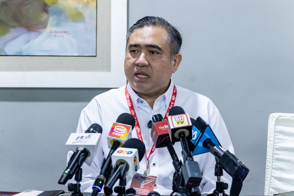 Transport Minister Anthony Loke said the move aims to ensure the entire logistics ecosystem is held accountable and complies with legal load limits. — Picture by Firdaus Latif