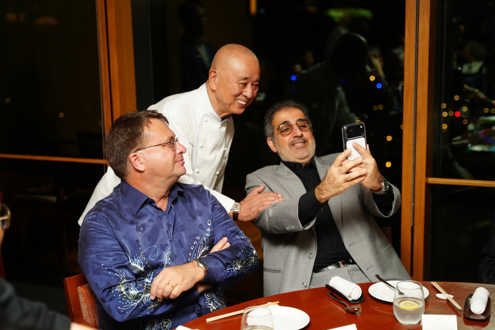 Nobu Matsuhisa’s keenness to listen to customers informed some of his signature dishes, such as the new-style sashimi. — Picture courtesy of Nobu Kuala Lumpur