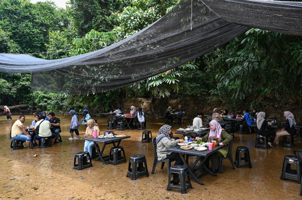 Expect large crowds during the weekends. — Bernama pic