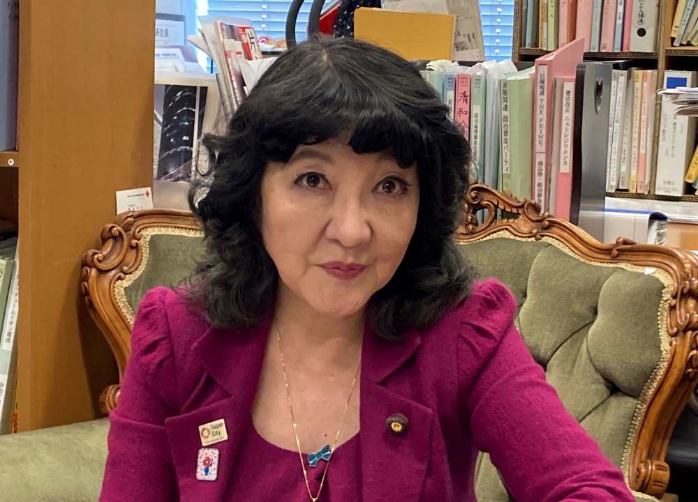 Japanese lawmaker Satsuki Katayama is tipped to be the country’s next finance minister, alongside Sanae Takaichi who is likely to be Japan’s first woman prime minister. — Reuters pic