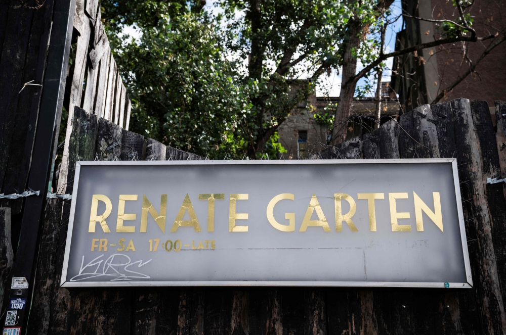 An exterior view of Berlin’s Renate nightclub seen on September 14, 2025 as the city’s famed nightlife battles soaring costs and a tough property market. — AFP pic